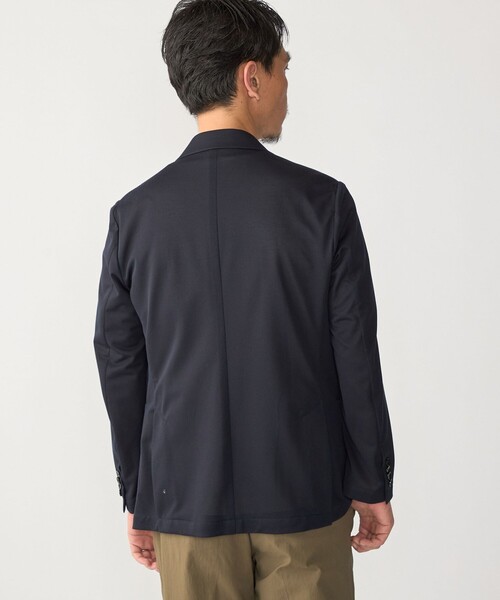SHIPS(シップス)の「SHIPS:〈FUNCTION〉MADE IN JAPAN ジャージー ライト バスケット ジャケット(テーラードジャケット・メンズ・ネイビー・SMALL/MEDIUM/LARGE/X-LARGE)」の6枚目の写真