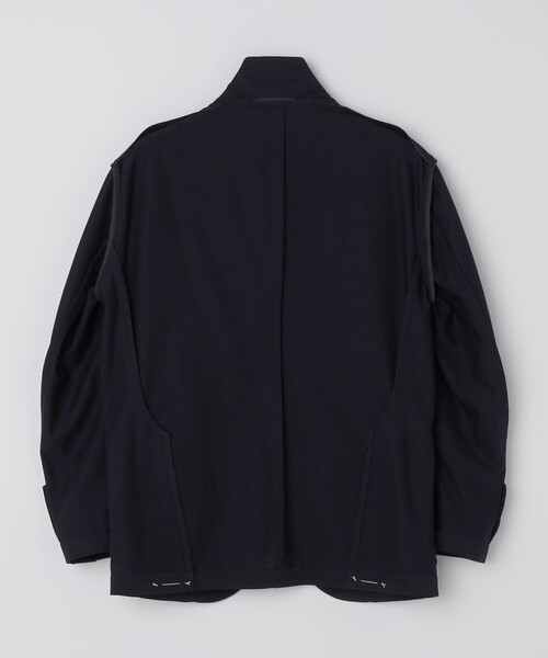 SHIPS(シップス)の「SHIPS:〈FUNCTION〉MADE IN JAPAN ジャージー ライト バスケット ジャケット(テーラードジャケット・メンズ・ネイビー・SMALL/MEDIUM/LARGE/X-LARGE)」の15枚目の写真