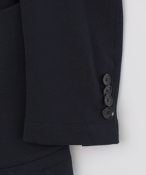 SHIPS(シップス)の「SHIPS:〈FUNCTION〉MADE IN JAPAN ジャージー ライト バスケット ジャケット(テーラードジャケット・メンズ・ネイビー・SMALL/MEDIUM/LARGE/X-LARGE)」の16枚目の写真