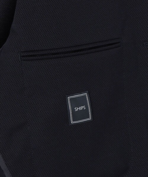 SHIPS(シップス)の「SHIPS:〈FUNCTION〉MADE IN JAPAN ジャージー ライト バスケット ジャケット(テーラードジャケット・メンズ・ネイビー・SMALL/MEDIUM/LARGE/X-LARGE)」の18枚目の写真