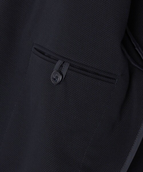 SHIPS(シップス)の「SHIPS:〈FUNCTION〉MADE IN JAPAN ジャージー ライト バスケット ジャケット(テーラードジャケット・メンズ・ネイビー・SMALL/MEDIUM/LARGE/X-LARGE)」の19枚目の写真