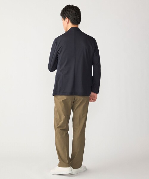 SHIPS(シップス)の「SHIPS:〈FUNCTION〉MADE IN JAPAN ジャージー ライト バスケット ジャケット(テーラードジャケット・メンズ・ネイビー・SMALL/MEDIUM/LARGE/X-LARGE)」の10枚目の写真