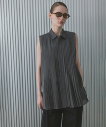 CALMER | Pleats Shirt / プリーツシャツ(シャツ/ブラウス)