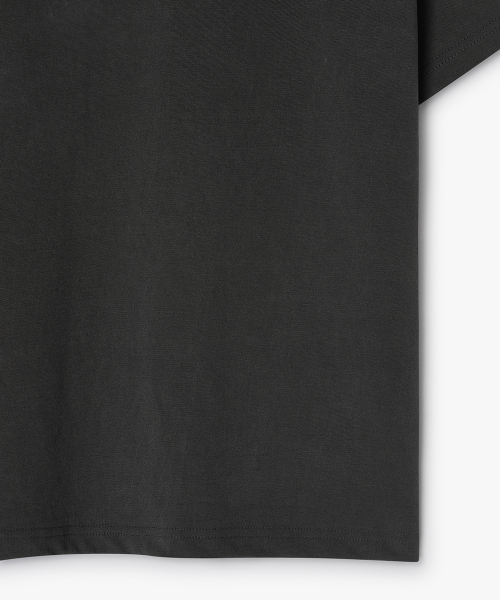 WEST GRAND BOULEVARD(ウエストグランドブルバード)の「ヘイローピグメントヘンリーネックTシャツチャコール(Tシャツ/カットソー・メンズ・その他・MEDIUM/LARGE/X-LARGE)」の7枚目の写真