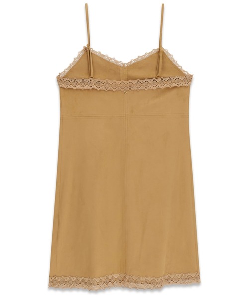 Guess(ゲス)の「FLAMINIA Faux Suede Mini Dress ワンピース ドレス ミニ丈(ワンピース・レディース・キャメル・LARGE/MEDIUM/SMALL/X-SMALL)」の6枚目の写真