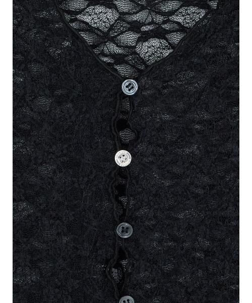 ELCHELE（エルチェレ）の「LACE SKIPPER TOP（シャツ/ブラウス・レディース・サックスブルー/クリーム/ブラック・FREE）」の21枚目の写真
