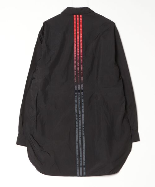 Y-3(ワイスリー)の「Y-3 GRADIENT 3 STRIPES NYLON OVERSHIRT(シャツ/ブラウス・メンズ・ブラック・XX-SMALL/X-LARGE/LARGE/MEDIUM/SMALL/X-SMALL)」の8枚目の写真