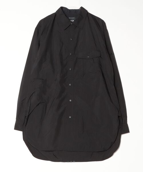 Y-3(ワイスリー)の「Y-3 GRADIENT 3 STRIPES NYLON OVERSHIRT(シャツ/ブラウス・メンズ・ブラック・XX-SMALL/X-LARGE/LARGE/MEDIUM/SMALL/X-SMALL)」の7枚目の写真