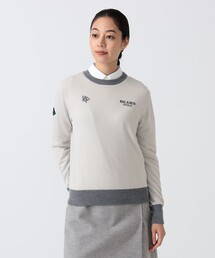 〈WOMEN〉 PURPLE LABEL / 防風エアシャット 裏付き スフィダンテ ニット（シーズンカラー）