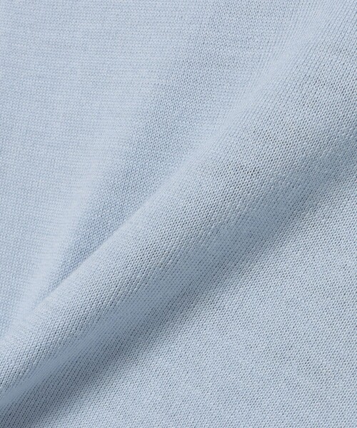 BEAMS GOLF（ビームスゴルフ）の「〈WOMEN〉 PURPLE LABEL / 防風エアシャット 裏付き スフィダンテ ニット（シーズンカラー）（ニット/セーター・レディース・サックスブルー/ホワイト系その他5・LARGE/MEDIUM）」の19枚目の写真