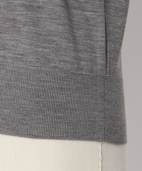 LOEFF(ロエフ)の「<LOEFF>16ゲージ Vネック カーディガン(カーディガン/ボレロ・レディース・コバルトブルー/グレー系/ネイビー・FREE)」の16枚目の写真