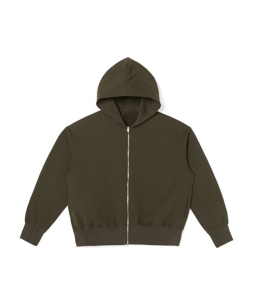 N.HOOLYWOOD COMPILE(N.ハリウッド コンパイル)の「ZIP UP HOODIE(パーカー・メンズ・カーキ/ブラック/チャコール・40/38/36/42)」の1枚目の写真