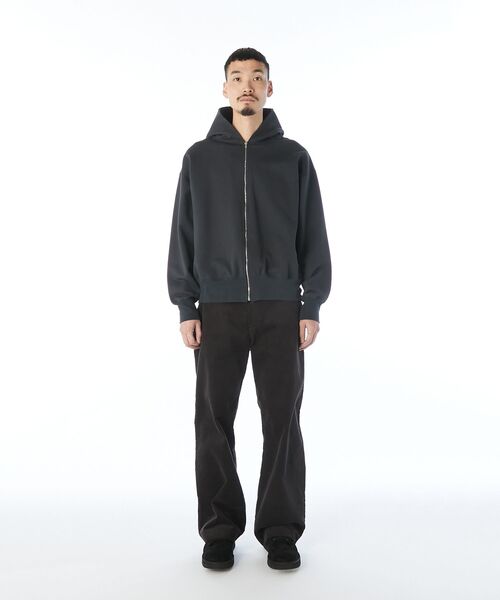 N.HOOLYWOOD COMPILE(N.ハリウッド コンパイル)の「ZIP UP HOODIE(パーカー・メンズ・カーキ/ブラック/チャコール・40/38/36/42)」の8枚目の写真