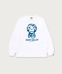 A BATHING APE（アベイシングエイプ）の「ABC CAMO BABY MILO LS TEE（Tシャツ/カットソー）」