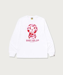 A BATHING APE（アベイシングエイプ）の「ABC CAMO BABY MILO LS TEE（Tシャツ/カットソー）」