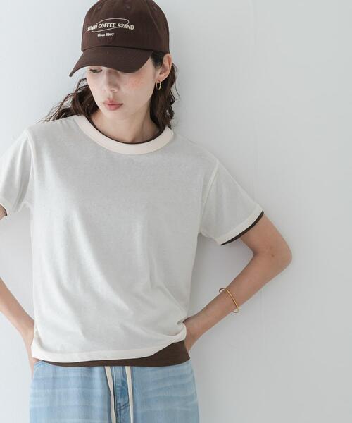 URBAN RESEARCH Sonny Label（アーバンリサーチサニーレーベル）の「シアーTシャツSET（Tシャツ/カットソー・レディース・グレー系その他/ホワイト系その他/ブルー系その他・FREE）」の5枚目の写真