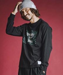 seventy seven（セブンティセブン）の「mlt5784- heavy oz USA cotton L-S t-shirt (monogram) ロングスリーブTシャツ(7726W250)（Tシャツ/カットソー）」