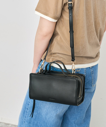Spick & Span | 《別注 / 》HASHIBAMI / ハシバミ スクエアショルダー2WAYバッグ*(ショルダーバッグ)