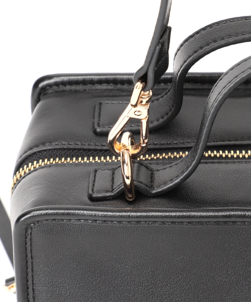Spick & Span（スピックアンドスパン）の「《別注 / 》HASHIBAMI / ハシバミ スクエアショルダー2WAYバッグ*（ショルダーバッグ・レディース・グリーン/ブラック・FREE）」の7枚目の写真