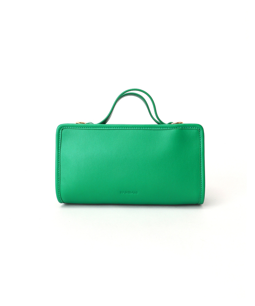 Spick & Span（スピックアンドスパン）の「《別注 / 》HASHIBAMI / ハシバミ スクエアショルダー2WAYバッグ*（ショルダーバッグ・レディース・グリーン/ブラック・FREE）」の9枚目の写真