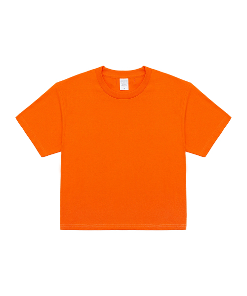 C WEAR BY THE GENIUS(シーウェアバイザジーニアス)の「オーバーサイズクロップTシャツオレンジ(Tシャツ/カットソー・レディース・その他・X-SMALL/SMALL/MEDIUM/LARGE/X-LARGE)」の6枚目の写真