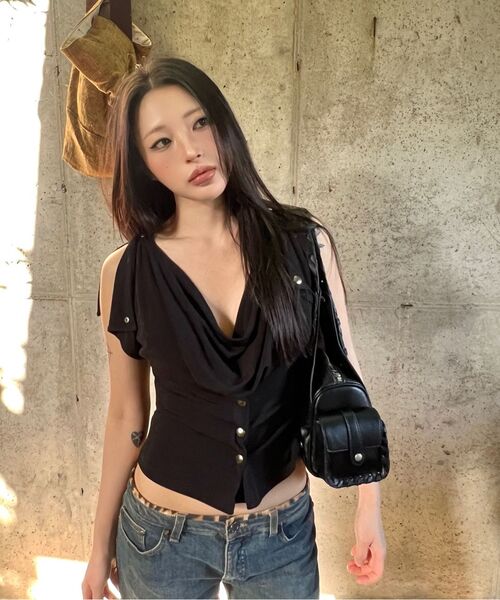 LOTSYOU（ロッツユー）の「LOTSYOU_Kendall Top WHITE（Tシャツ/カットソー・レディース・その他・SMALL/MEDIUM）」の10枚目の写真