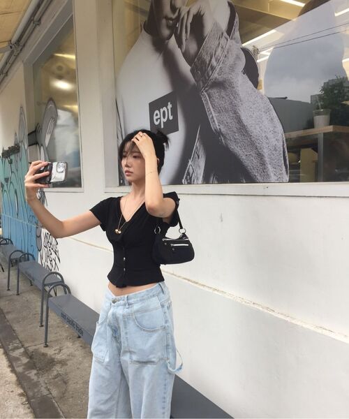 LOTSYOU（ロッツユー）の「LOTSYOU_Kendall Top WHITE（Tシャツ/カットソー・レディース・その他・SMALL/MEDIUM）」の12枚目の写真