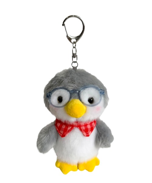 WEGO(ウィゴー)の「WEGO/優秀メガネペンギンぬいぐるみキーホルダー(キーホルダー・レディース・ブラック・FREE)」の5枚目の写真