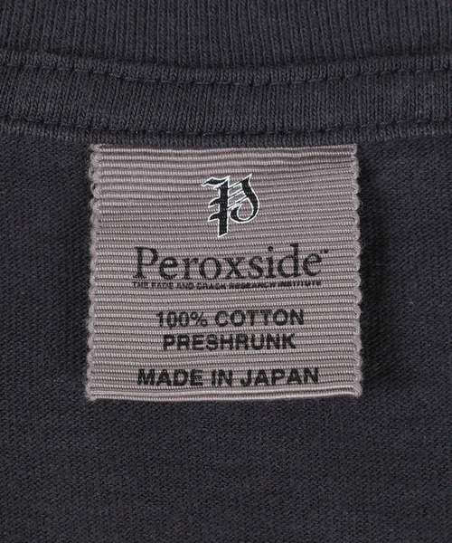 Peroxside（ペルオキシド）の「★Peroxside/ペルオキシド★H2O2 LONG SLEEVE TEE（Tシャツ/カットソー・メンズ・ブラック/ホワイト・2/1/3）」の4枚目の写真