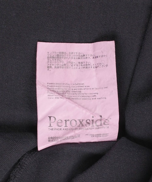 Peroxside（ペルオキシド）の「★Peroxside/ペルオキシド★H2O2 LONG SLEEVE TEE（Tシャツ/カットソー・メンズ・ブラック/ホワイト・2/1/3）」の7枚目の写真