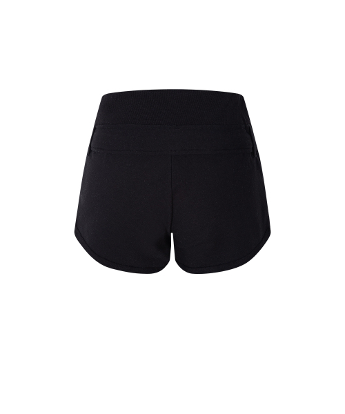 PLEASENOFOLLOW(プリーズノーフォロー)の「Dan Rose Logo Shorts (Black)(その他パンツ・レディース・その他・SMALL/MEDIUM)」の4枚目の写真