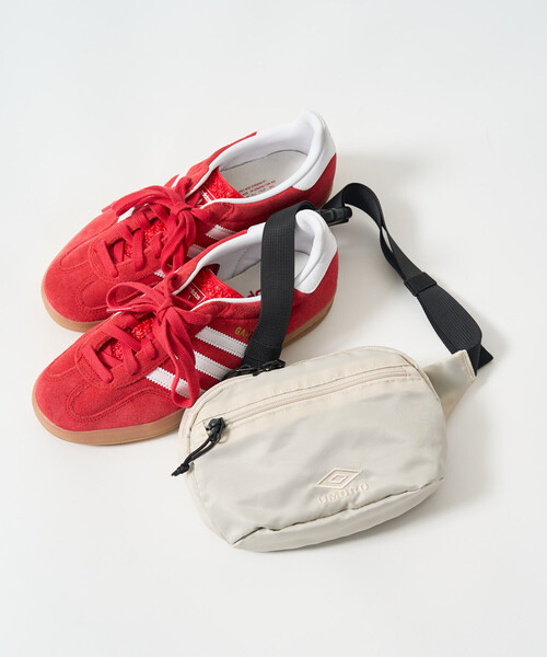 FREAK'S STORE(フリークスストア)の「UMBRO × FREAK'S STORE/アンブロ 別注 ウエストポーチ(ボディバッグ/ウエストポーチ・レディース・ドット/ブラック/ダークブラウン/ナチュラル・ONE SIZE)」の11枚目の写真