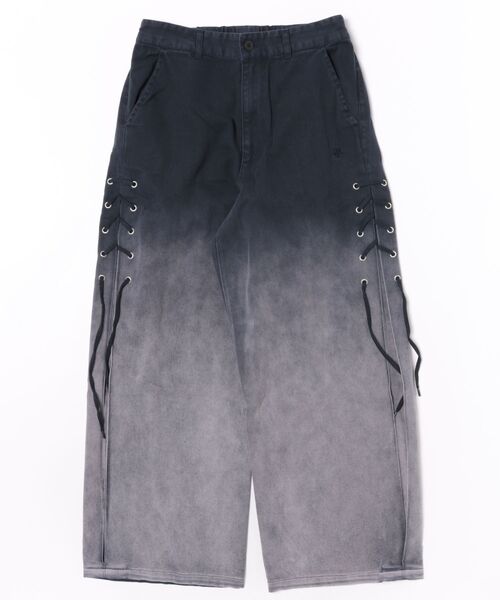 CONVERSE TOKYO(コンバーストウキョウ)の「FADE COLOR LACE-UP PANTS(その他パンツ・レディース・ブラック/ネイビー・MEDIUM/SMALL)」の2枚目の写真