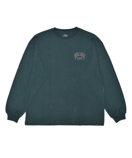 lost（ロスト）の「lost/ロスト BACK STACKED LS TEE ロンT LM6F-2205（Tシャツ/カットソー・メンズ・モスグリーン/ホワイト/ブラック・M/XL/L）」の3枚目の写真