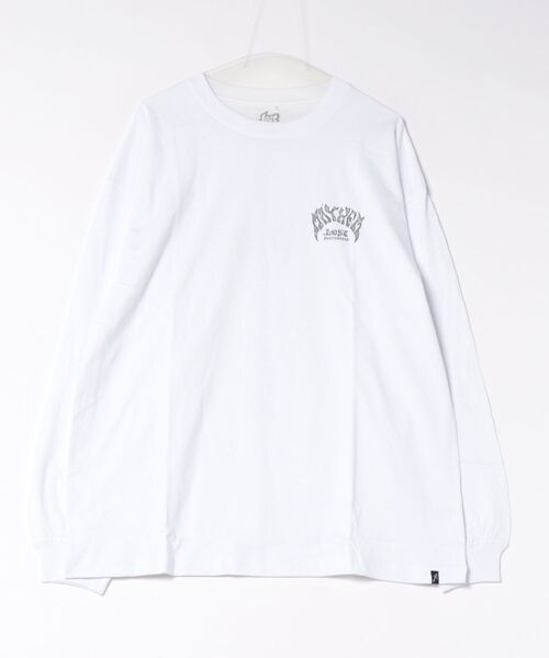 lost（ロスト）の「lost/ロスト BACK STACKED LS TEE ロンT LM6F-2205（Tシャツ/カットソー・メンズ・モスグリーン/ホワイト/ブラック・M/XL/L）」の12枚目の写真