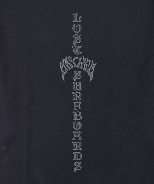 lost（ロスト）の「lost/ロスト BACK STACKED LS TEE ロンT LM6F-2205（Tシャツ/カットソー・メンズ・モスグリーン/ホワイト/ブラック・M/XL/L）」の11枚目の写真