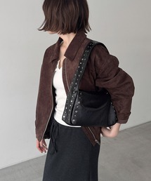 El mar スタッズショルダーBAG