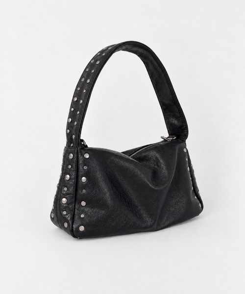 CANAL JEAN(キャナルジーン)の「El mar スタッズショルダーBAG(ショルダーバッグ・レディース・ブラウン/ブラック・ONE SIZE)」の3枚目の写真