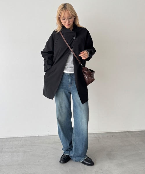 CANAL JEAN(キャナルジーン)の「El mar スタッズショルダーBAG(ショルダーバッグ・レディース・ブラウン/ブラック・ONE SIZE)」の13枚目の写真