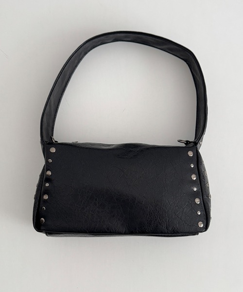 CANAL JEAN(キャナルジーン)の「El mar スタッズショルダーBAG(ショルダーバッグ・レディース・ブラウン/ブラック・ONE SIZE)」の15枚目の写真