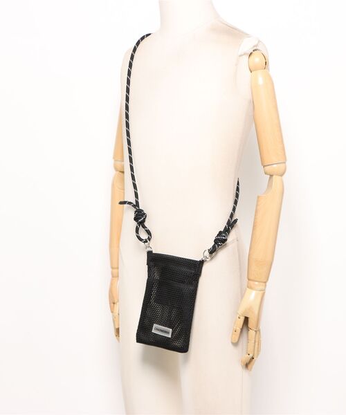 LA VORAGINE（ラ ヴォラジネ）の「メッシュ スマホショルダーバッグ/斜めがけスマホポーチ ポシェット（ショルダーバッグ・レディース・Black/GRAY/White/Purple・FREE）」の8枚目の写真