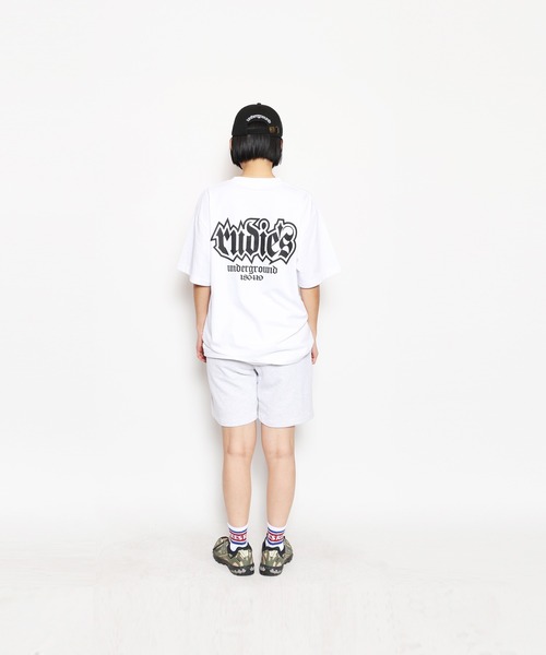 RUDIE'S(ルーディーズ)の「SPARK DRY COOL TOUCH TEE(Tシャツ/カットソー・メンズ・ホワイト/ブラック・L/XL)」の1枚目の写真