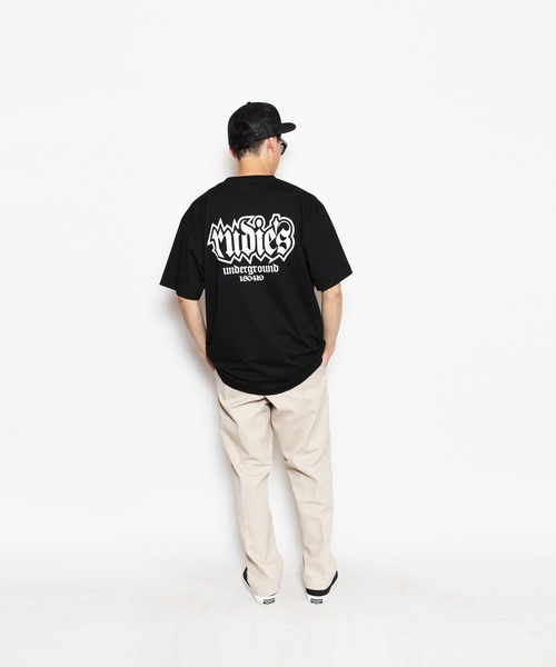 RUDIE'S(ルーディーズ)の「SPARK DRY COOL TOUCH TEE(Tシャツ/カットソー・メンズ・ホワイト/ブラック・L/XL)」の2枚目の写真
