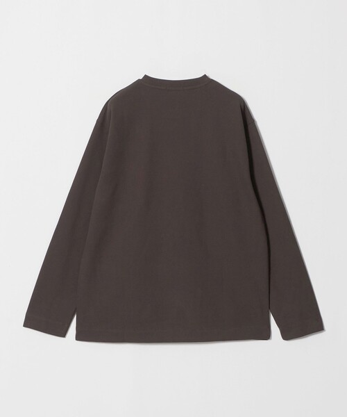 A DAY IN THE LIFE UNITED ARROWS（アデイインザライフユナイテッドアローズ）の「シャイニー パールニット リラックスカットソー＜A DAY IN THE LIFE＞（Tシャツ/カットソー・メンズ・ネイビー/ダークブラウン/オフホワイト・L/XL/M）」の13枚目の写真