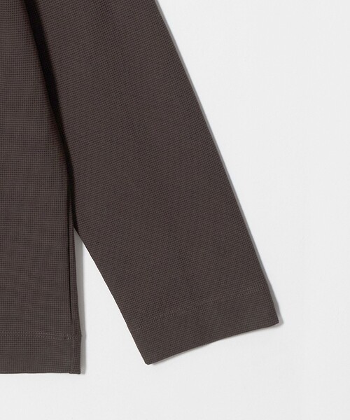 A DAY IN THE LIFE UNITED ARROWS（アデイインザライフユナイテッドアローズ）の「シャイニー パールニット リラックスカットソー＜A DAY IN THE LIFE＞（Tシャツ/カットソー・メンズ・ネイビー/ダークブラウン/オフホワイト・L/XL/M）」の15枚目の写真