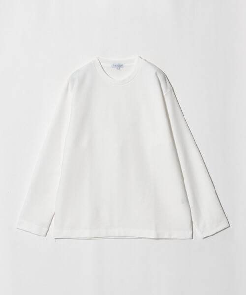 A DAY IN THE LIFE UNITED ARROWS（アデイインザライフユナイテッドアローズ）の「シャイニー パールニット リラックスカットソー＜A DAY IN THE LIFE＞（Tシャツ/カットソー・メンズ・ネイビー/ダークブラウン/オフホワイト・L/XL/M）」の17枚目の写真