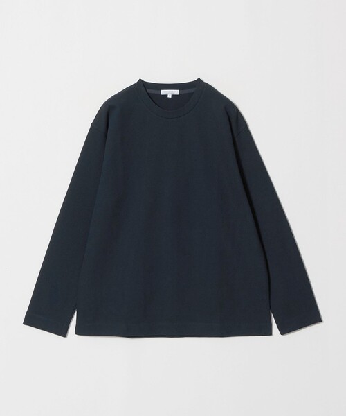 A DAY IN THE LIFE UNITED ARROWS（アデイインザライフユナイテッドアローズ）の「シャイニー パールニット リラックスカットソー＜A DAY IN THE LIFE＞（Tシャツ/カットソー・メンズ・ネイビー/ダークブラウン/オフホワイト・L/XL/M）」の20枚目の写真