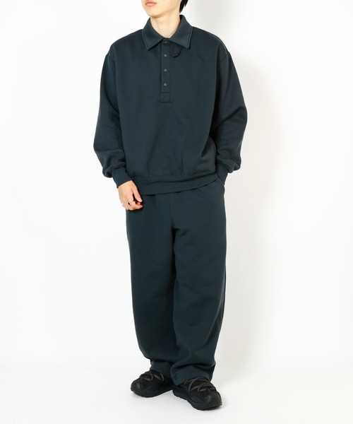 DAIWA PIER39（ダイワピア39）の「TECH SWEAT SNAP PULLOVER BE-53026W（スウェット・メンズ・グリーン/グレー/ブラック・X-LARGE/MEDIUM/LARGE/SMALL）」の6枚目の写真