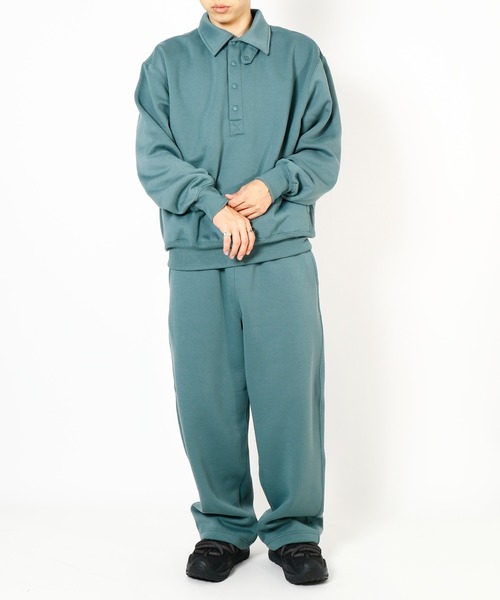 DAIWA PIER39（ダイワピア39）の「TECH SWEAT SNAP PULLOVER BE-53026W（スウェット・メンズ・グリーン/グレー/ブラック・X-LARGE/MEDIUM/LARGE/SMALL）」の8枚目の写真