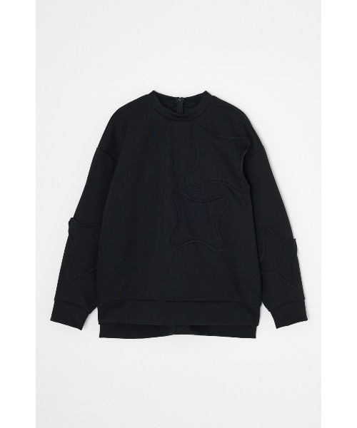 ENFOLD(エンフォルド)の「CHAIR-MOTIF PULLOVER(Tシャツ/カットソー・レディース・チャコールグレー/ブラック・38)」の1枚目の写真